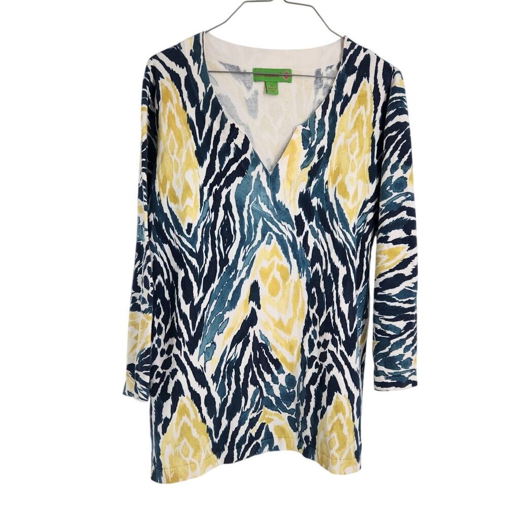 Island Republic 3/4 Sleeve Top Womens Size Extra Large XL